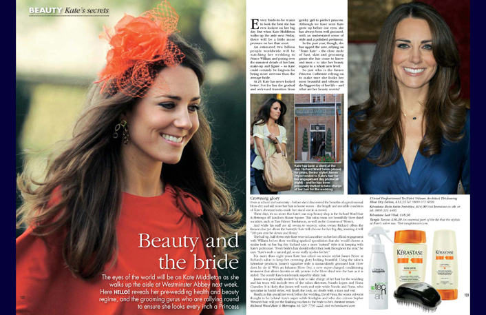 Kate Middleton uses a Tangle Teezer