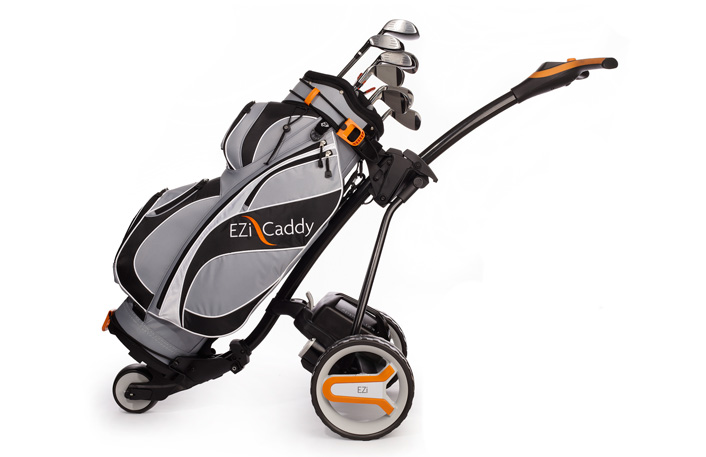 Ezicaddy powered golf trolley